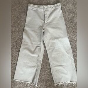 Zara Cream Buttoned Pants